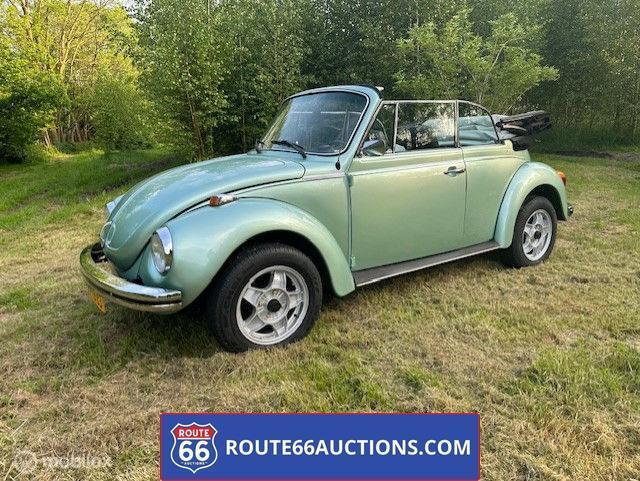 Volkswagen Beetle Cabriolet | 1977 | Route 66 Auctions, Auto's, Oldtimers, Bedrijf, Te koop, Volkswagen, Benzine, Overige carrosserie