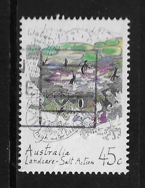 Australië - Afgestempeld Lot Nr. 580 - Landcare Salt Action, Postzegels en Munten, Postzegels | Oceanië, Gestempeld, Verzenden