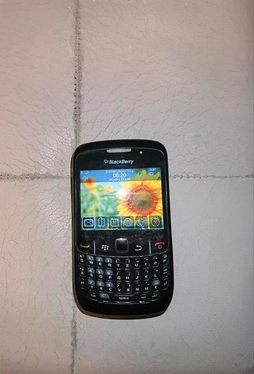 Bijna nieuw blackberry curve 8520 black edition. Leuk voor, Telecommunicatie, Mobiele telefoons | Hoesjes en Screenprotectors | Blackberry