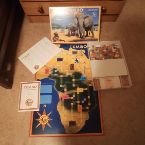 bordspel : Tembo - Save the elephants, Hobby en Vrije tijd, Gezelschapsspellen | Bordspellen, Zo goed als nieuw, Ophalen of Verzenden