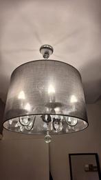 Kroonluchter met lampenkap, Huis en Inrichting, Lampen | Kroonluchters, Ophalen, Gebruikt