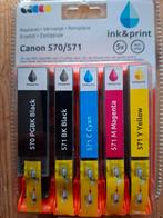 2 boîtes Canon 570/571, Ophalen, Zo goed als nieuw