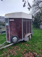 paardentrailer (dubbel) GTF, Dieren en Toebehoren, Ophalen of Verzenden, Gebruikt, Hout, 2-paards trailer