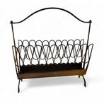 Vintage Messing kranten houder, Huis en Inrichting, Ophalen of Verzenden, Gebruikt