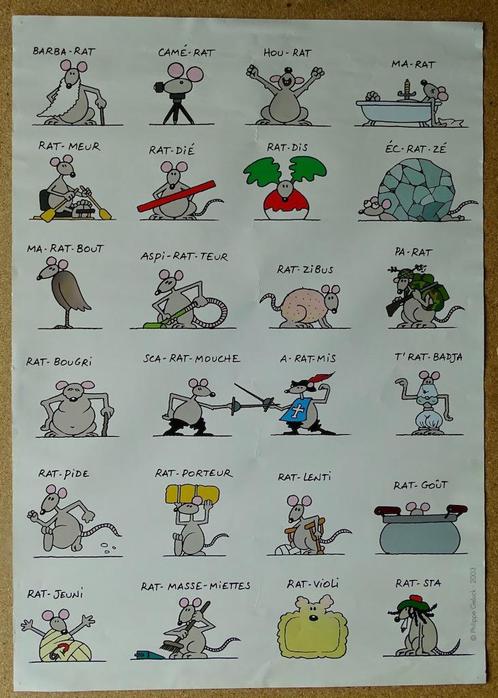 The Cat, offsetdruk, door Philippe Geluck 2003, Boeken, Stripverhalen, Gelezen, Eén stripboek, Ophalen