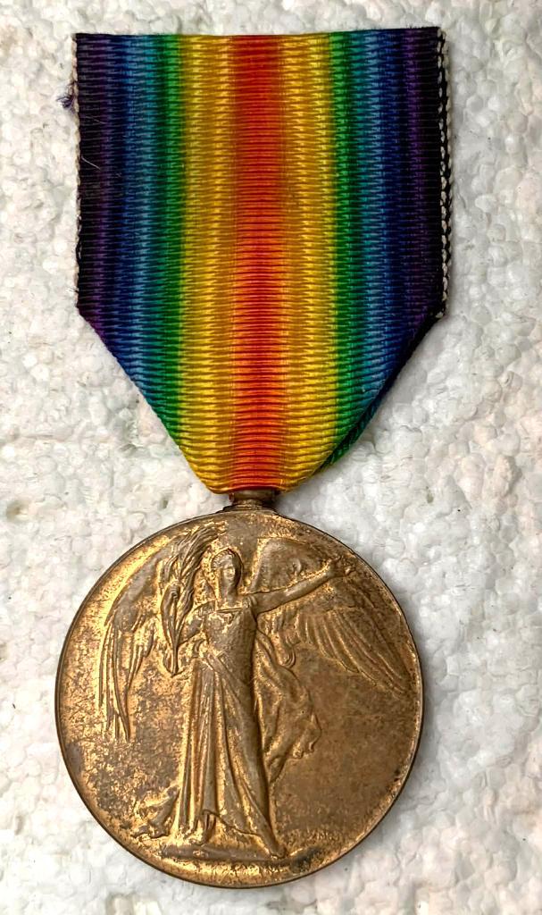Medaille, Groot-Brittannië, Victory Medal 14-18, Op naam, Collections, Objets militaires | Général, Armée de terre, Enlèvement ou Envoi