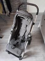 Mutsy Nexo-kinderwagen- Mosgrijs- Zilveren frame, Kinderwagen, Zo goed als nieuw, Mutsy, Verstelbare duwstang