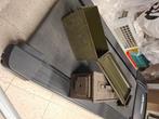 Munitiekistjes voor GEOCACHING, Ophalen, Gebruikt