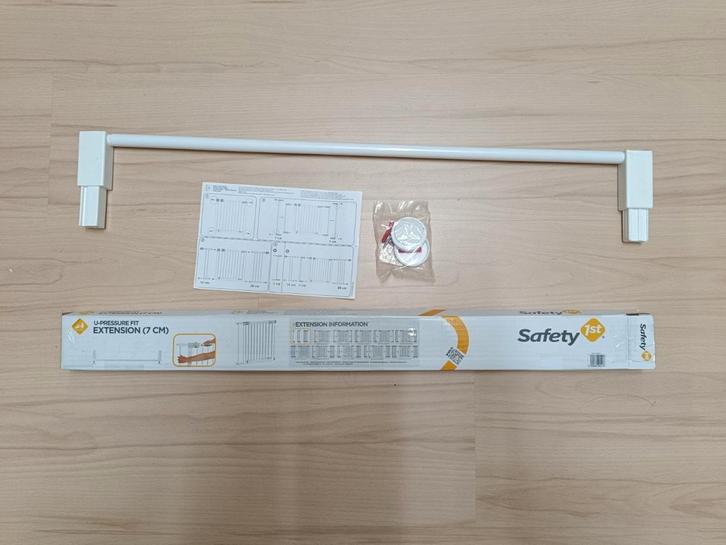 Verlengstuk 7cm traphekje Safety 1st, Enfants & Bébés, Barrières, Enlèvement