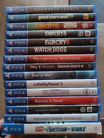 Lot ps4 games beschikbaar voor biedingen