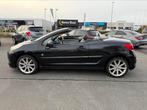 Peugeot 207 Cabrio 1.6i export, Auto's, Peugeot, Cabriolet, Zwart, Leder, Bedrijf