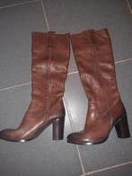 Lederen laarzen maat 38, Beige, Comme neuf, Enlèvement, Bottes hautes
