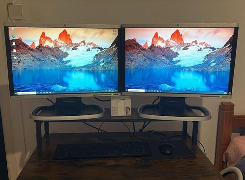 Game Pc + 2 monitors + muis en toetsenbord., Computers en Software, Desktop Pc's, Gebruikt, HDD, Gaming, Virtual Reality, Ophalen