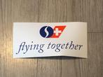 5 vintage sabena flying together stickers - 5 stuks, Verzamelen, Ophalen of Verzenden