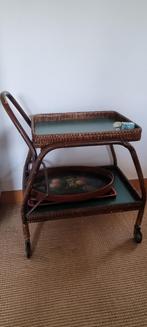 Butler tray vintage, Ophalen, Gebruikt, Overige vormen, Hout