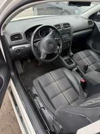 VW  GOLF  6  1.2 TSI  SPORTLINE    KOOPJE, Auto's, Euro 5, Zwart, Wit, Leder