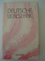 BK2. Deutsche Liebeslyrik Reclam, Meerdere auteurs, Verzenden, Zo goed als nieuw, Hans Wagener