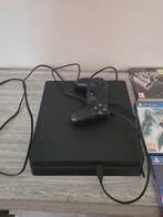 Playstation 4 slim 500gb met games en controller, Ophalen, Slim, Met games