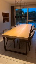 Op maat gemaakte eetkamertafel. 300cm/100cm, Ophalen, Modern scandinavisch, 200 cm of meer, 50 tot 100 cm