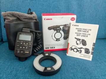 Canon MR-14EX Macro Ringflitser te koop beschikbaar voor biedingen
