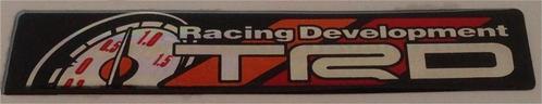 TRD Toyota Racing Development 3D doming sticker #10, Auto diversen, Autostickers, Verzenden