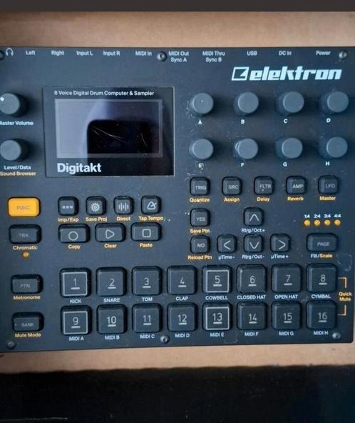 sampler sampleur Digitakt, Muziek en Instrumenten, Samplers, Gebruikt, Ophalen