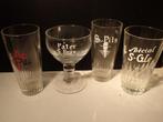 4 glazen Van den bossche ST.Lievens Esse, Overige merken, Glas of Glazen, Gebruikt, Ophalen of Verzenden