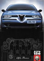 ALFA ROMEO 156, 1998, Livres, Autos | Brochures & Magazines, Comme neuf, Alfa Romeo, Enlèvement ou Envoi