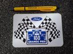 Vintage sticker Formule 1 Ford 100 Grands Prix vlag, Verzamelen, Ophalen of Verzenden, Zo goed als nieuw, Auto of Motor