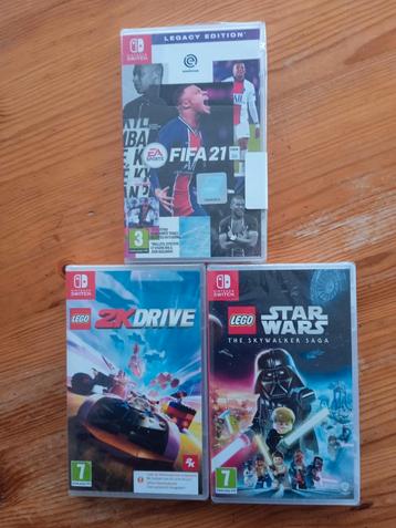 3 Nieuwe Nintendo Switch Games  beschikbaar voor biedingen