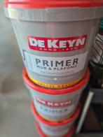 5 pots de primer De Keyn mur et plafond NEUF., Bricolage & Construction, Enlèvement