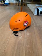 Oranje ski helm GIRO, Ski, Ophalen of Verzenden, Zo goed als nieuw, Kleding