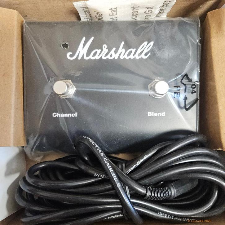 Marshall PEDL-90005 Channel / Blend geen LED 2 knoppen foots, Musique & Instruments, Effets, Utilisé, Enlèvement ou Envoi