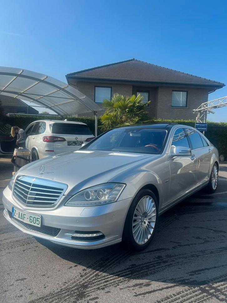 Mercedes S400 hybrid long edition 136000km!!, Auto's, Mercedes-Benz, Bedrijf, Te koop, S-Klasse, ABS, Achteruitrijcamera, Adaptive Cruise Control