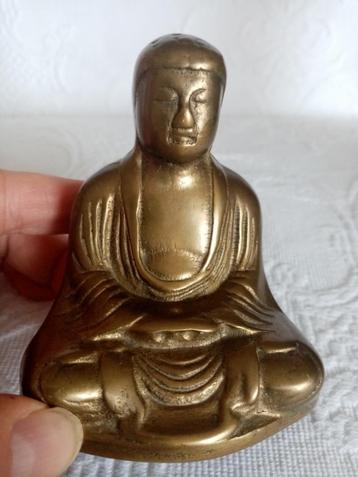 Figurine/Statue Bouddha bronze de type japonais 1920s 9.50cm
