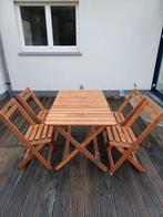 tuintafel, Tuin en Terras, Tuintafels, Ophalen, Zo goed als nieuw, Rechthoekig, Hout