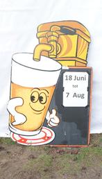 reclamebord bier van't vat, Enlèvement, Utilisé, Panneau publicitaire