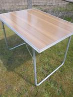 Kampeertafel/ campingtafel/ opklapbare tafel/ terrastafel, Caravans en Kamperen, Kampeermeubelen, Ophalen, Zo goed als nieuw, Campingtafel