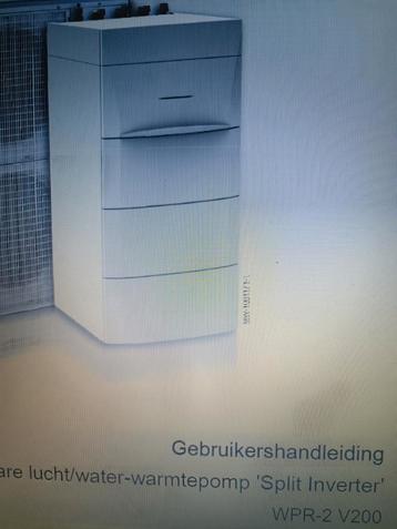 Remeha WPR-2/H V200 11-16 warmtepomp binnenunit NIEUW beschikbaar voor biedingen