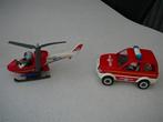 Playmobil auto+Helicopter, Enlèvement ou Envoi, Utilisé, Ensemble complet