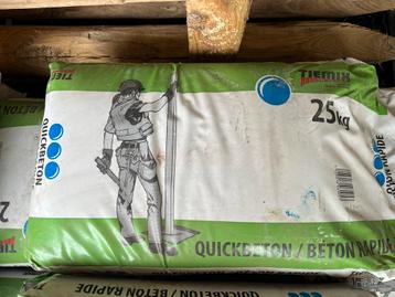 Snelbeton - Turbobeton (25 zakken) beschikbaar voor biedingen