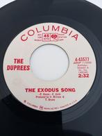 THE DUPREES. THE EXODUS SONG. VG+ POPCORN OLDIES 45T, Utilisé, Enlèvement ou Envoi