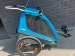 Remorque Thule Coaster XT - 2 places, Fietsen en Brommers, Fietsaccessoires | Aanhangwagens en Karren, Ophalen, THULE, Opvouwbaar