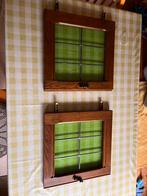 2 glasramen deurtjes, Ophalen, Zo goed als nieuw