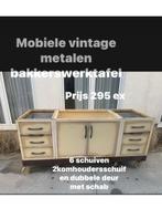 Ancienne table de boulangerie vintage, Maison & Meubles, Comme neuf, Enlèvement ou Envoi