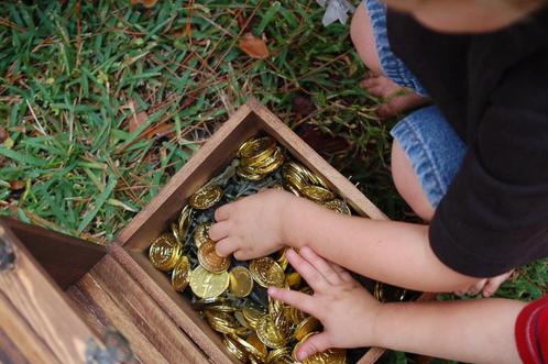 Une CHASSE AU TRÉSOR ou un cache-cash pour sa fête ?!, Kinderen en Baby's, Overige Kinderen en Baby's, Zo goed als nieuw, Ophalen of Verzenden