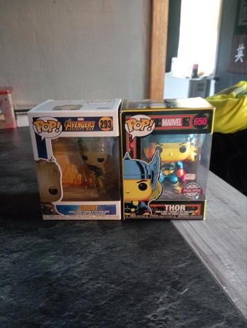 2x Funko Popje beschikbaar voor biedingen