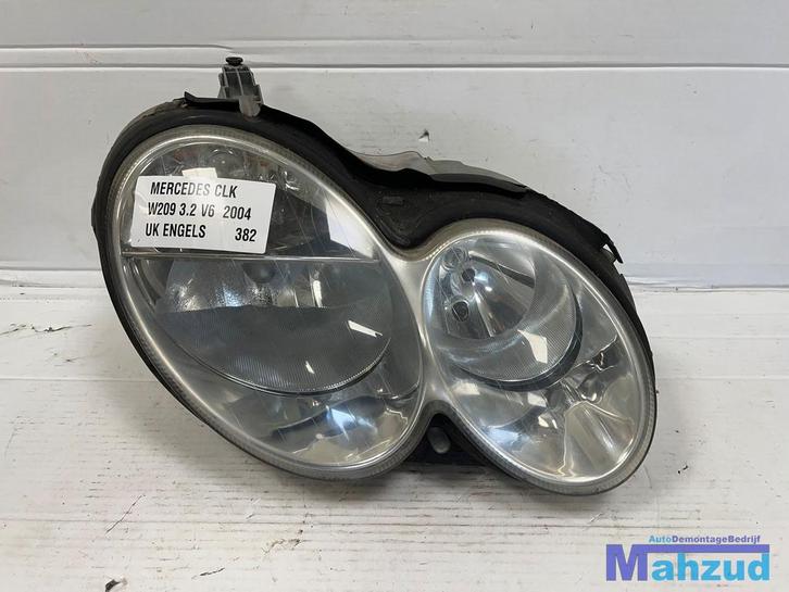 MERCEDES CLK W209 COUPE Rechts koplamp UK ENGELS 2003-2010, Auto-onderdelen, Verlichting, Mercedes-Benz, Gebruikt, Ophalen of Verzenden