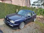 Vw Golf 3 VR6 Cabrio, Auto's, 4 zetels, Beige, Cabriolet, Blauw