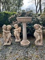 Vorstvrij , min 50 jaar oud, Tuin en Terras, Tuinbeelden, Ophalen, Gebruikt, Steen, Engelenbeeld